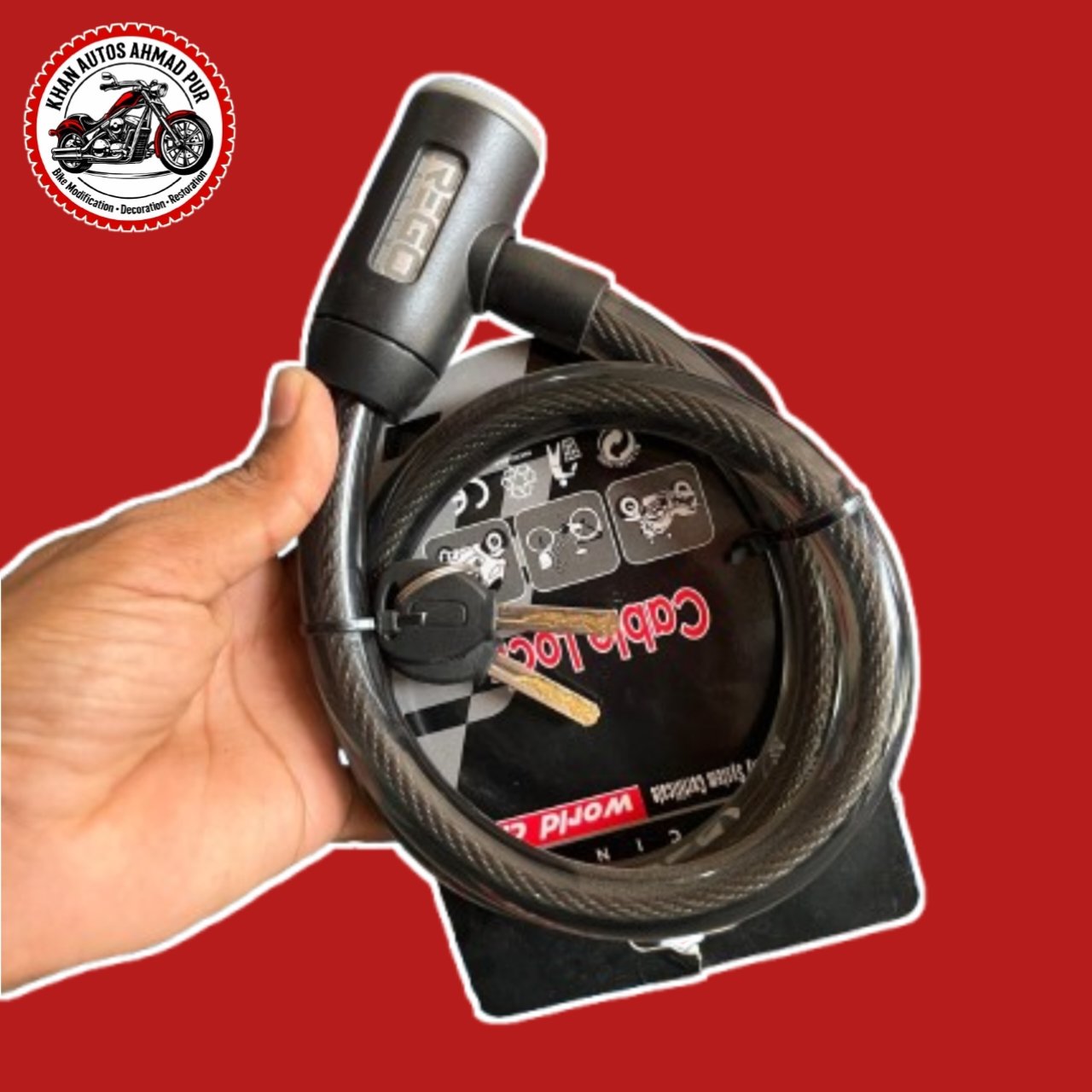 šš„ Best Quality Anti-Theft Security Warlock ā Maximum Protection for Your Bike