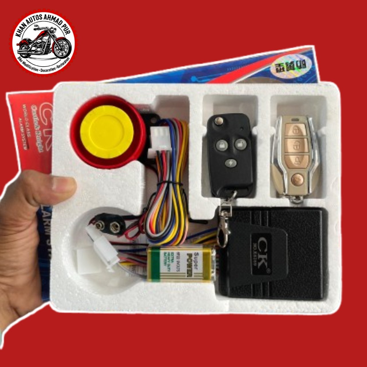 š Bike Remote Control Security System ā Smart Anti-Theft Protection